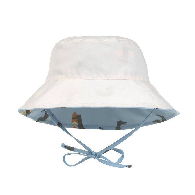 Lassig Uv hoedje crocodille bleu