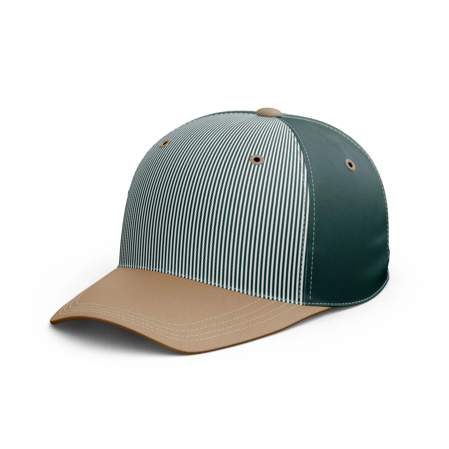 Cap green bay stripes
