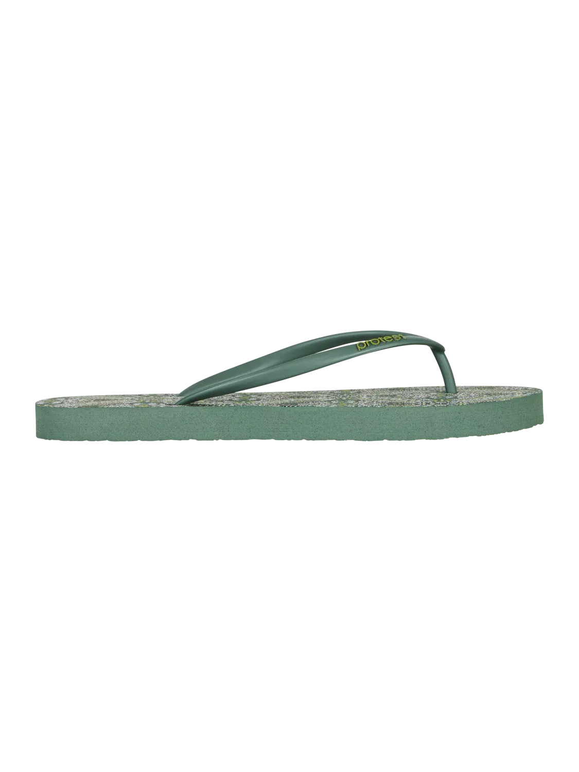 Protest Slippers veggie green