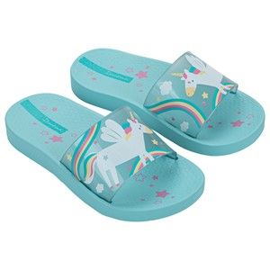 Slippers unicorn blauw