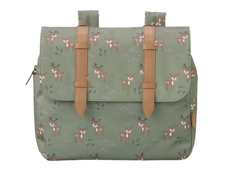 Boekentas Deer olive