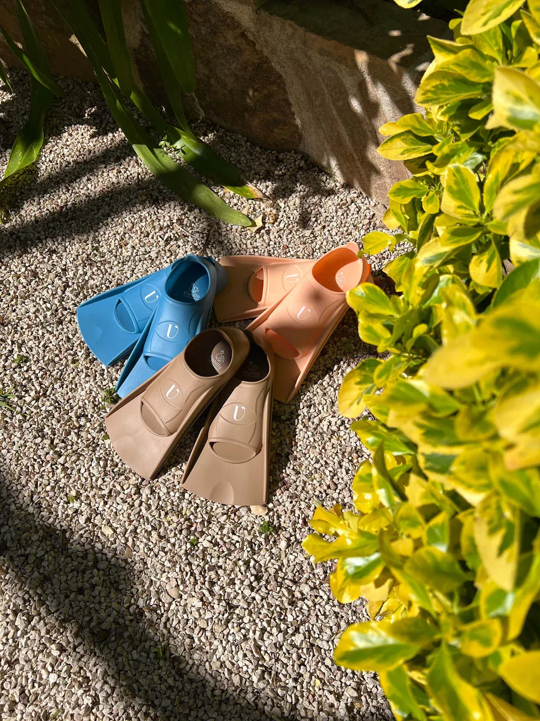 Swim fins blauw