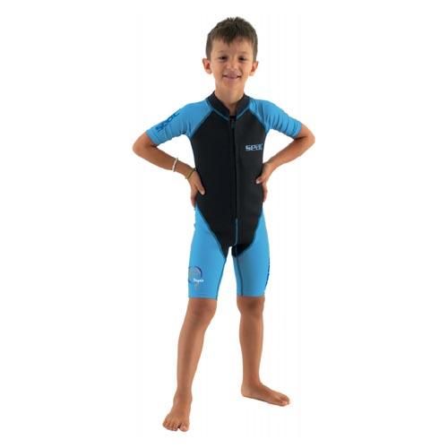 Wetsuit blauw seac