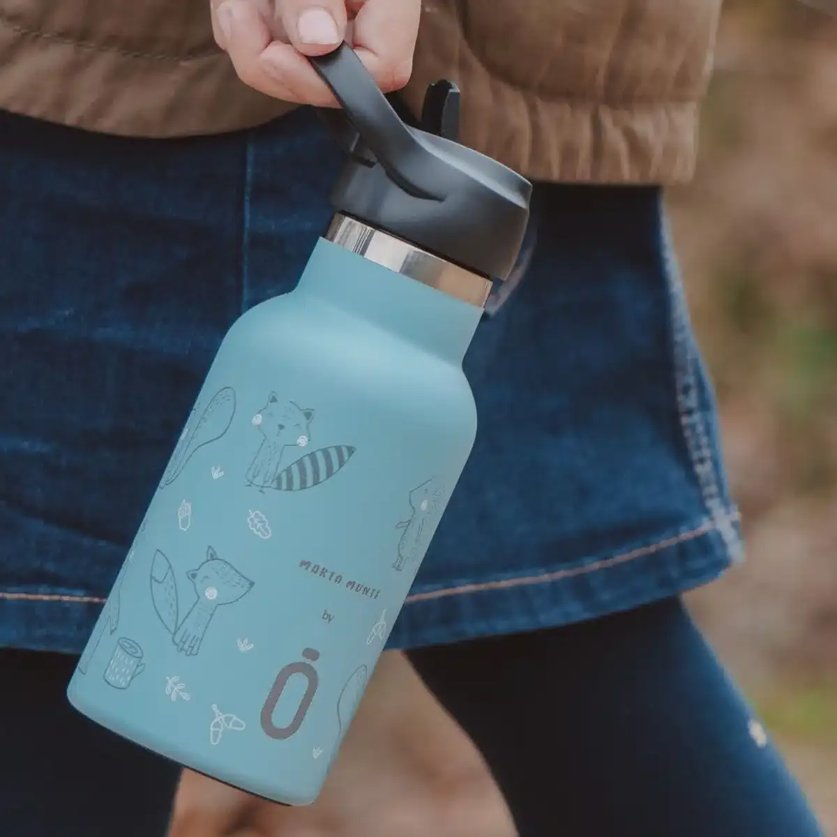 Runbott drinkfles thermos marta forest
