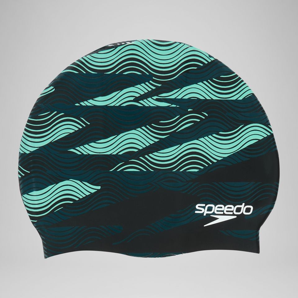 Printed Siliconen cap green