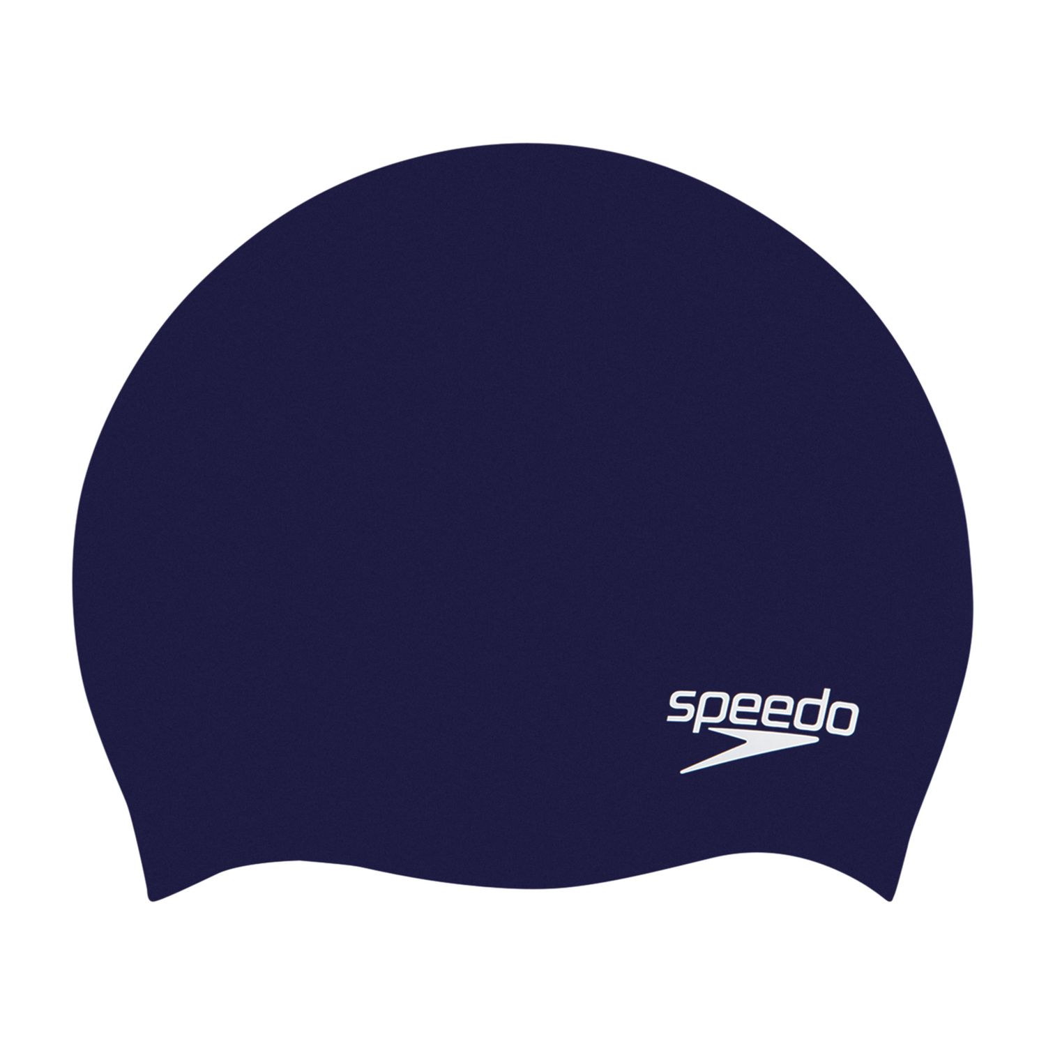Siliconen badmuts navy blauw