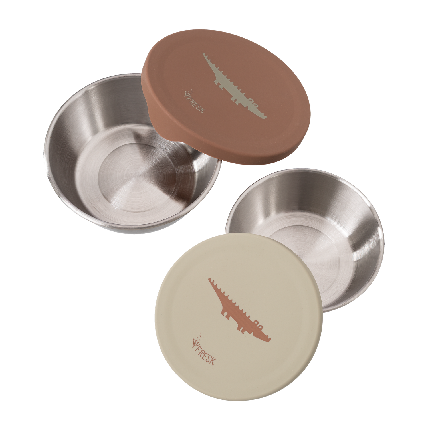 Fresk Snackbox set 2 pcs. Croco