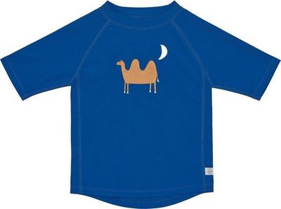 Lassig UV Zwemshirt KM kameel blauw