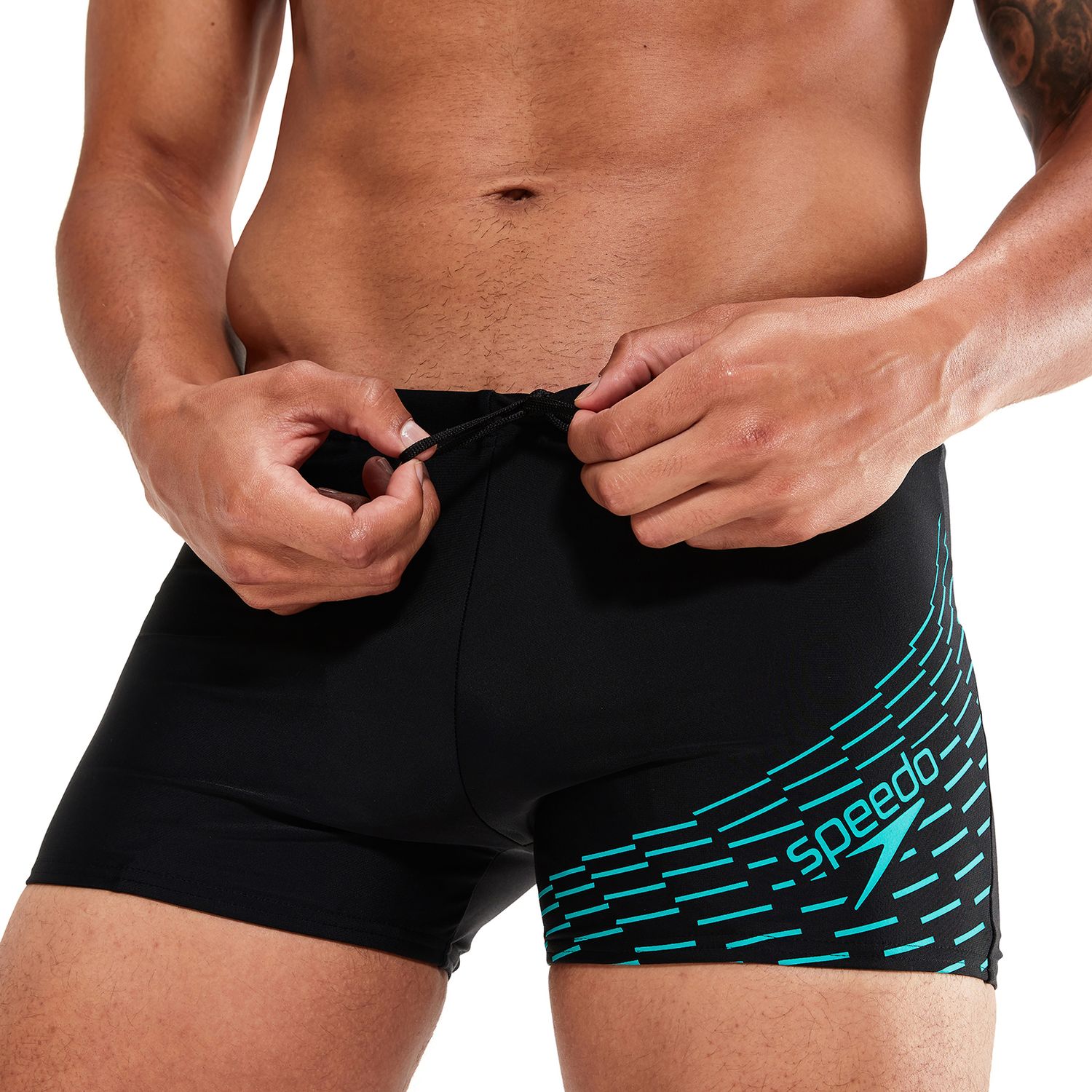Speedo Aqua short medley black/green
