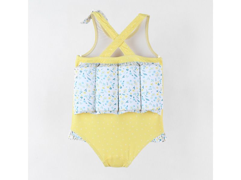 archimede Drijfpakje Little flowers yellow collectie 2024