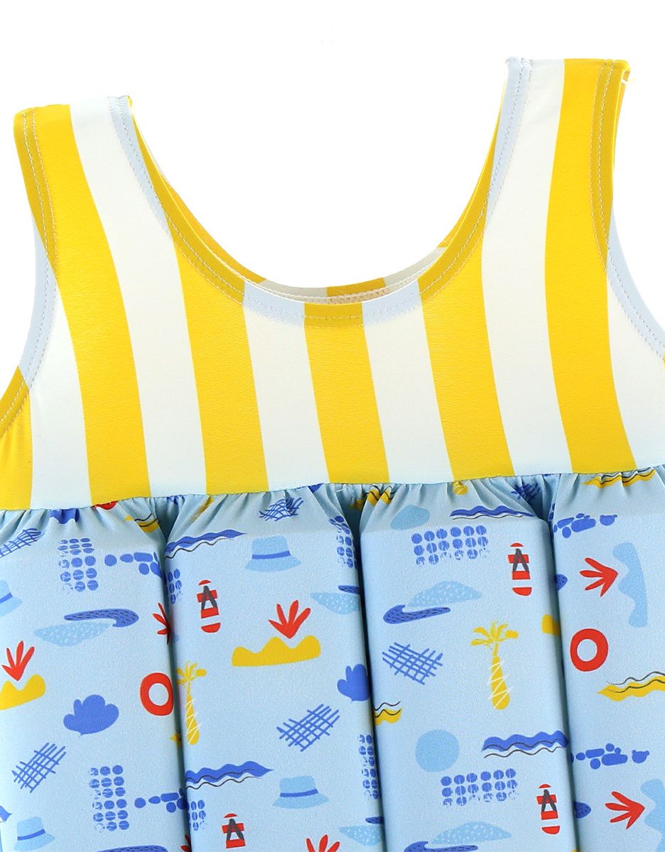 archimede Drijfpakje blauw boy summer