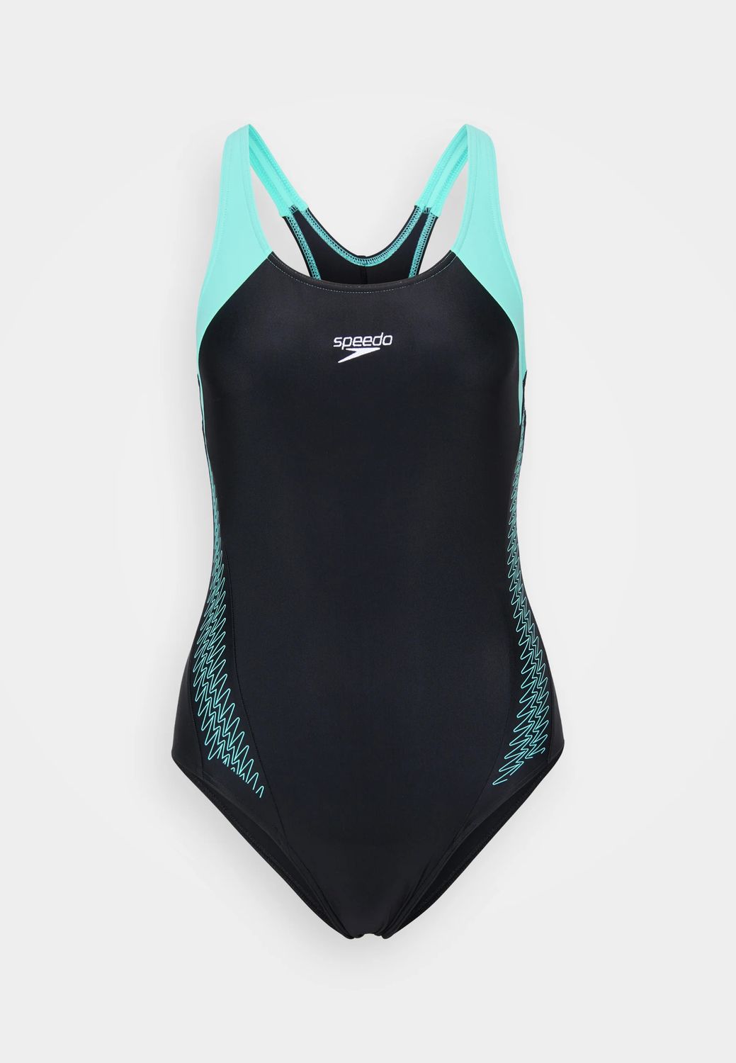 Speedo badpak eco H-Boom splice racers Bla/blu