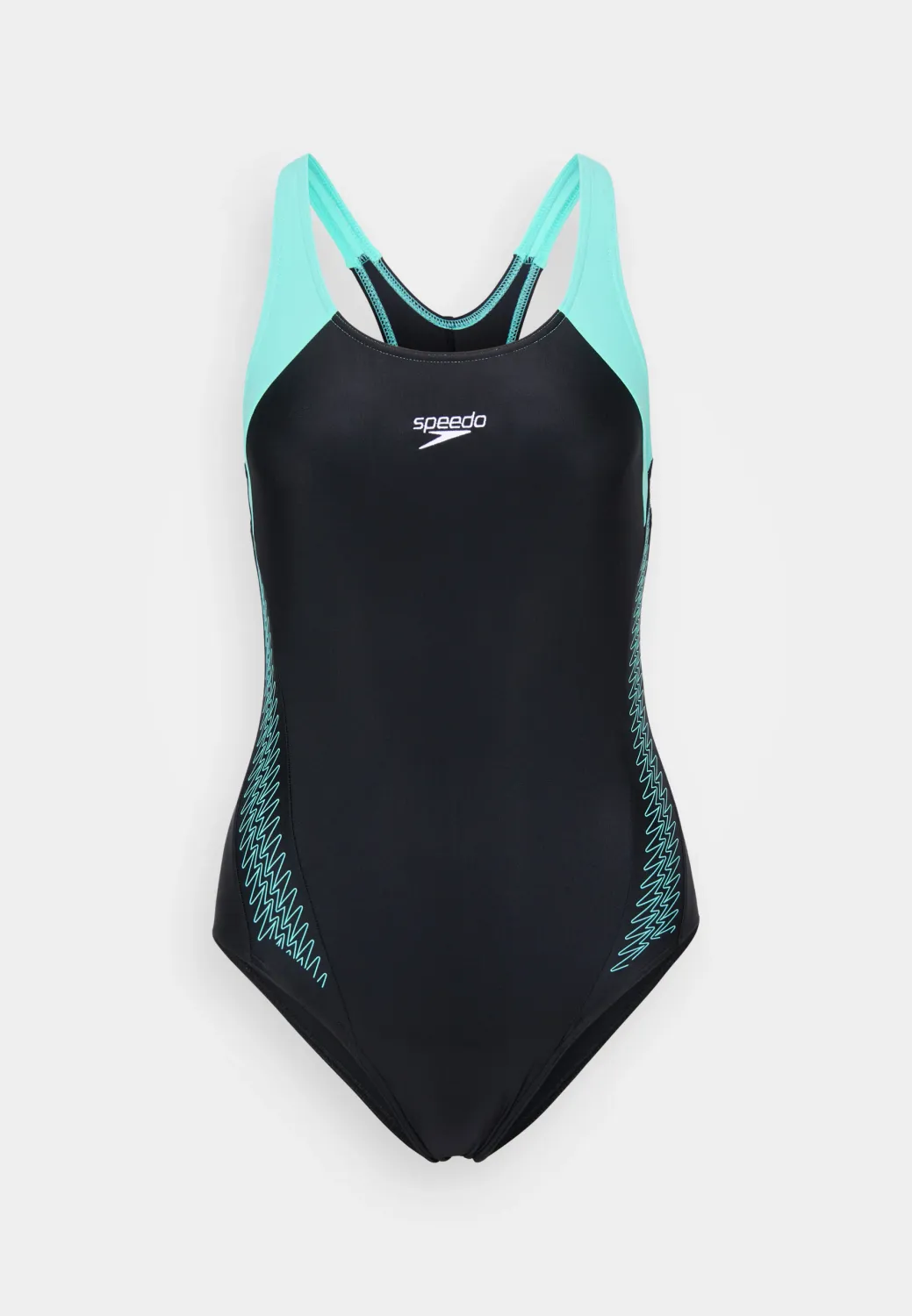 Speedo badpak eco H-Boom splice racers Bla/blu