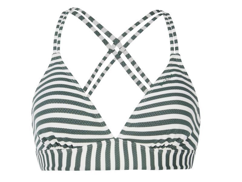 Protest Mixsuperol triangle bikini top veggie green