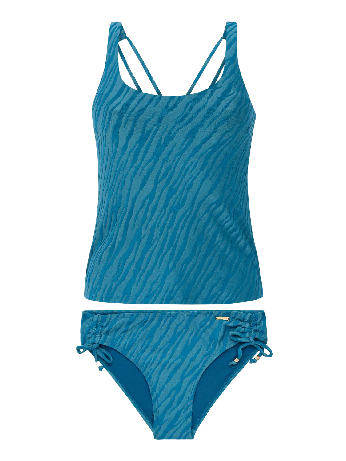 Tankini set 2delig surfing bleu