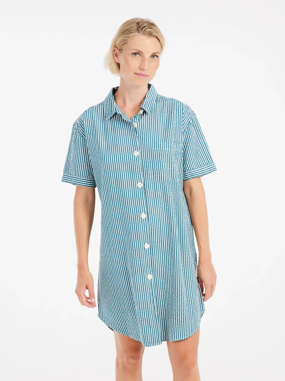 Protest Tunic dress surfing bleu