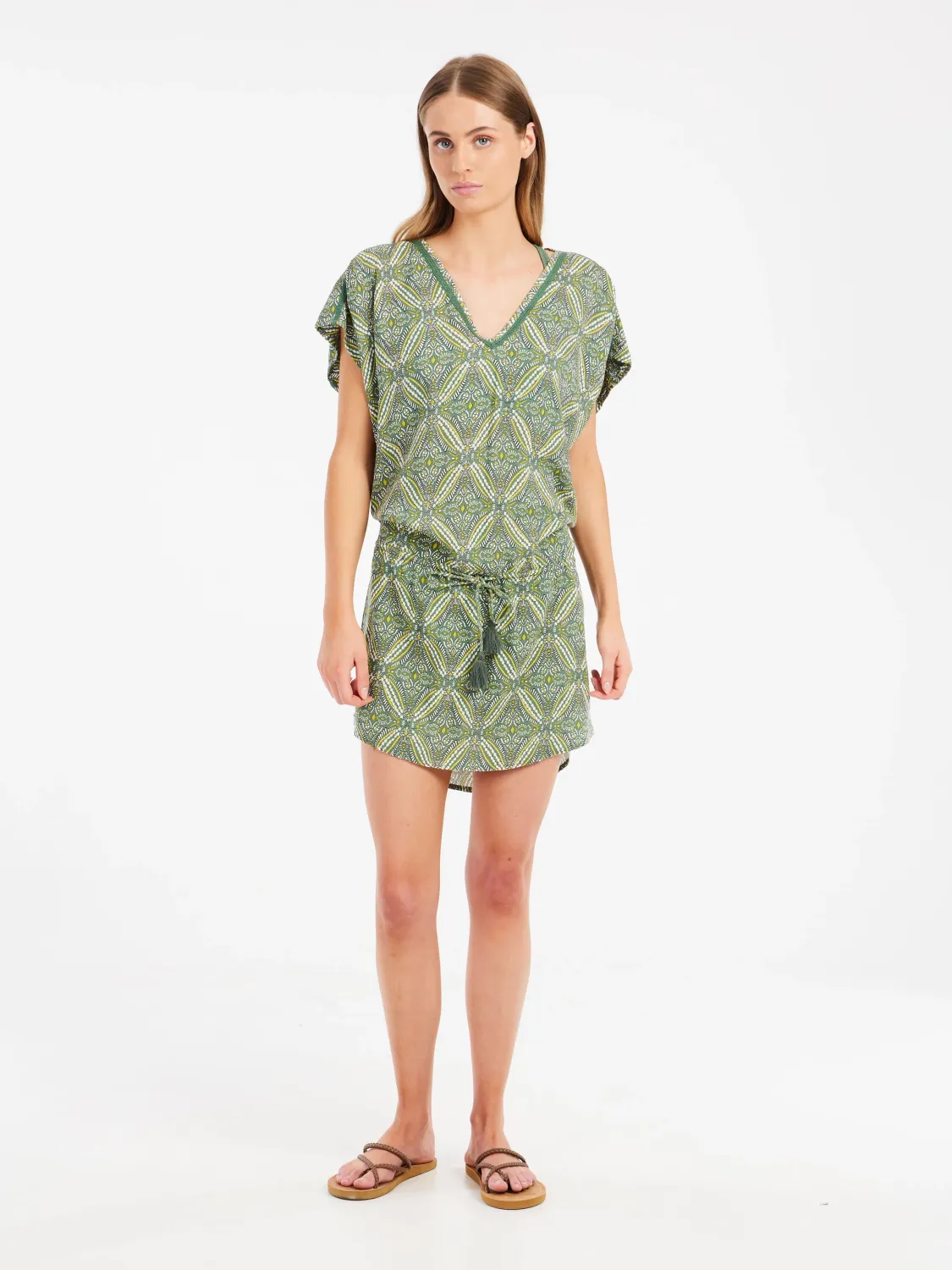 Protest Dress veggie green