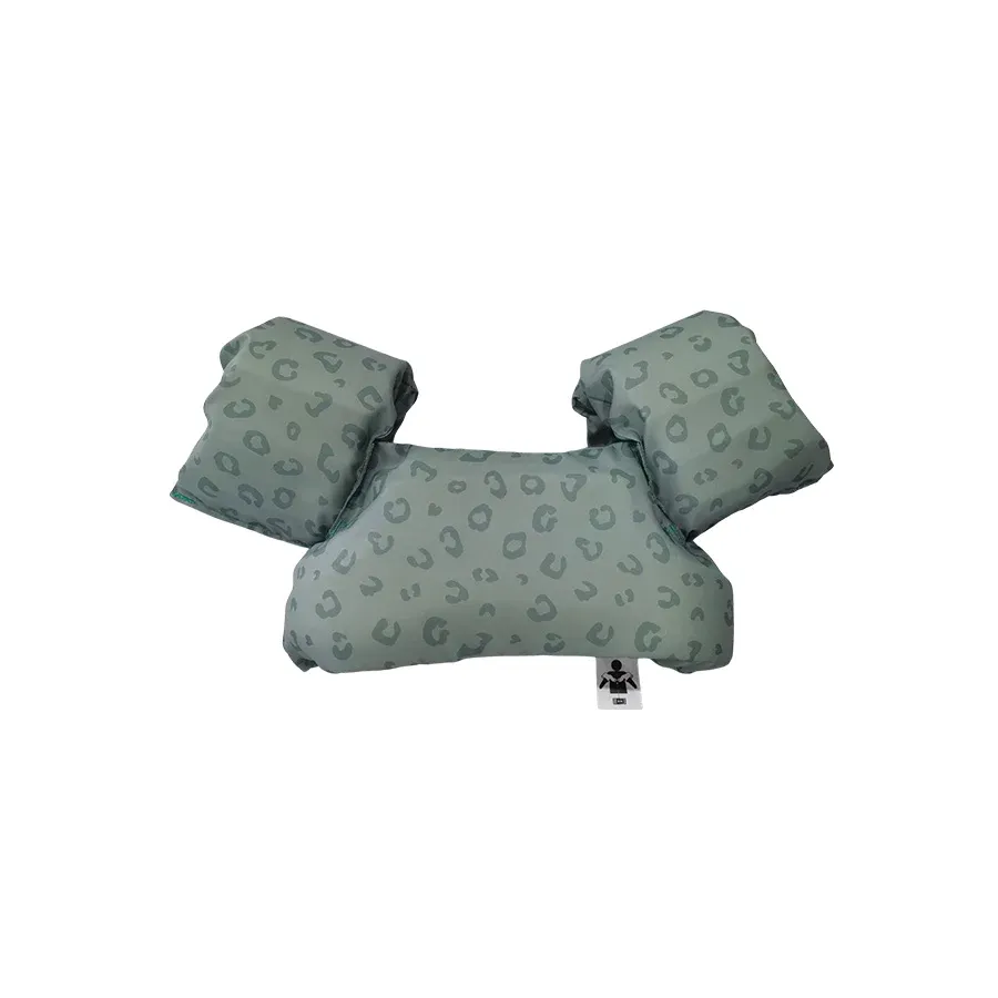 Puddle jumper leopard green