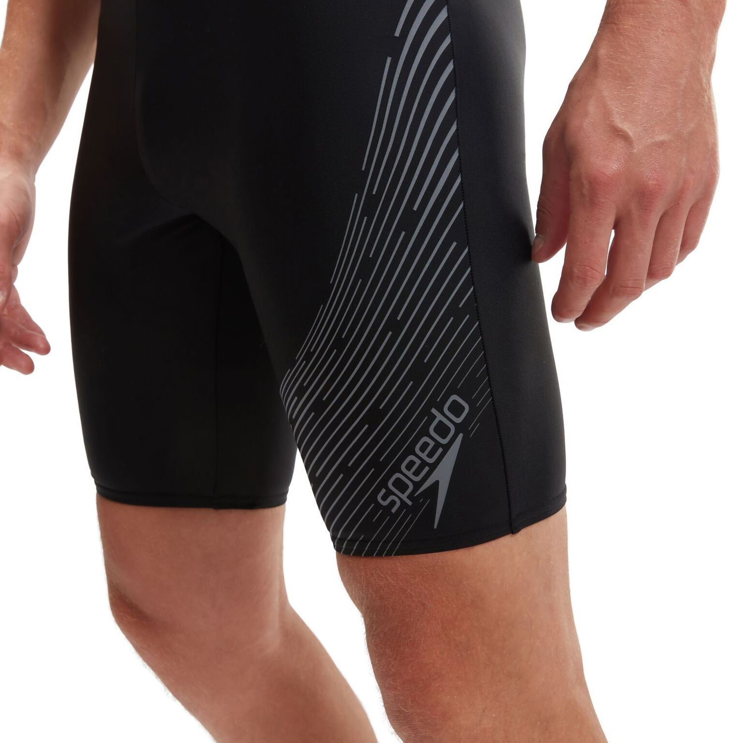 Speedo ECO MEDLEY LOGO JAM BLA/GRE