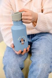 Stainless steel fles dogg 500ml