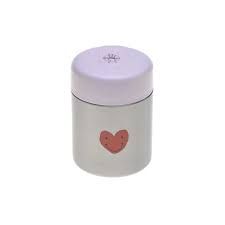 Food jar happy prints smiley purple