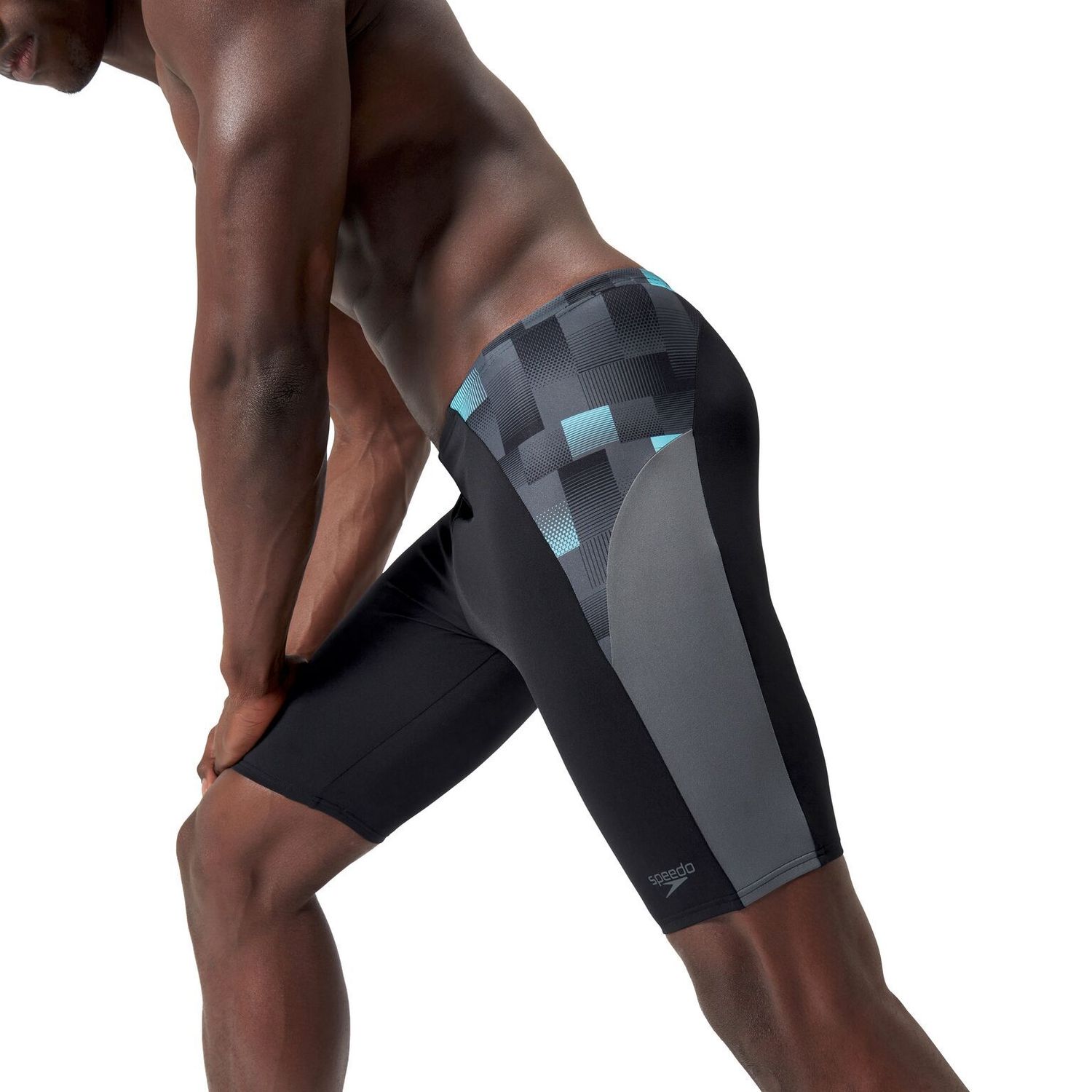 Speedo V-Cut zwembroek jammer endo+ black/grey