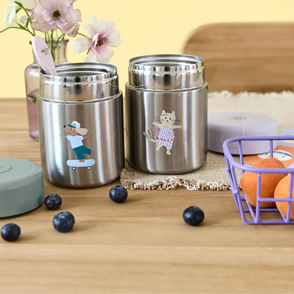 Food jar happy prints Cat