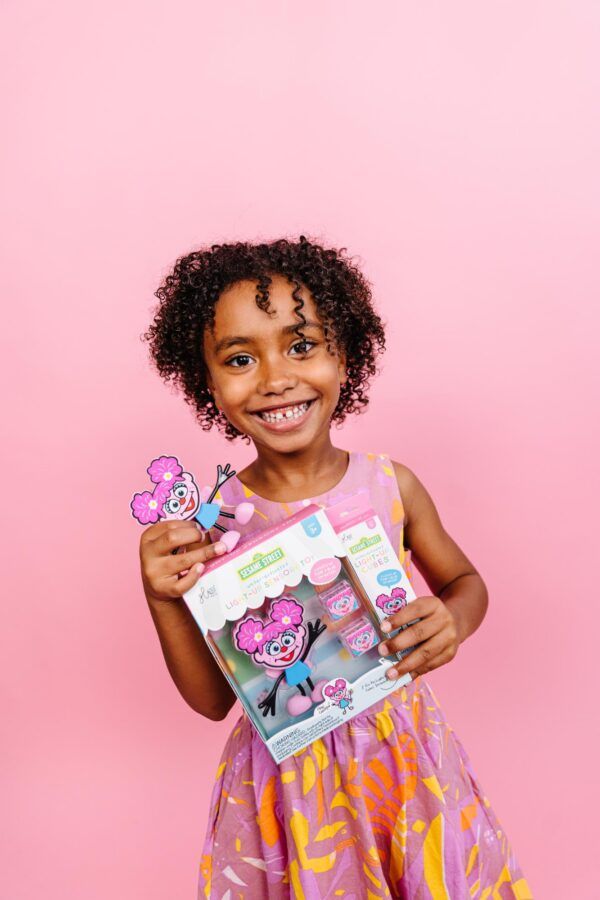 Glopals sesamstraat pink Light up character Abbby