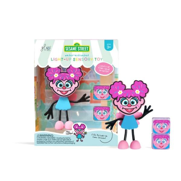 Glopals sesamstraat pink Light up character Abbby