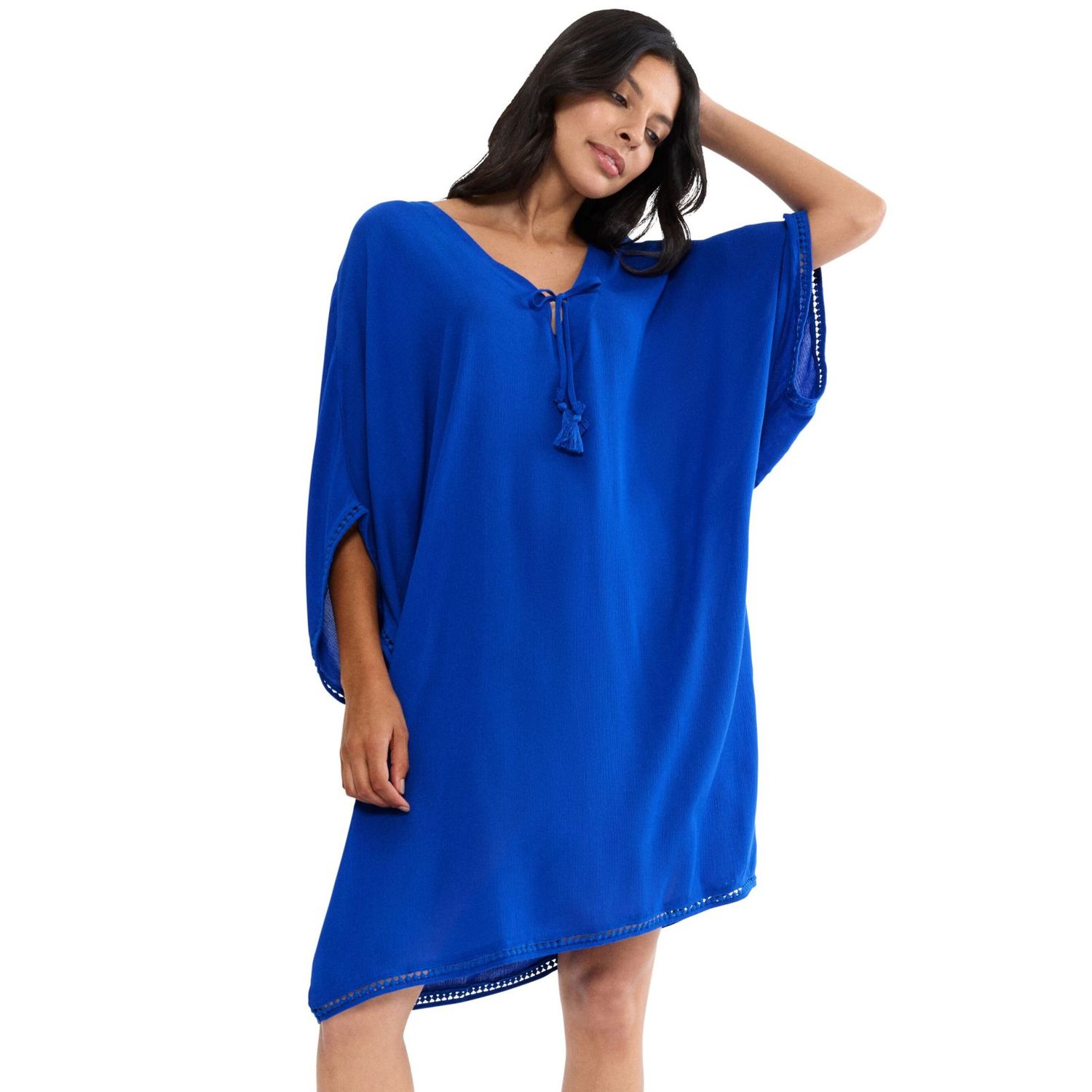 Dress mywear kaftan bleu