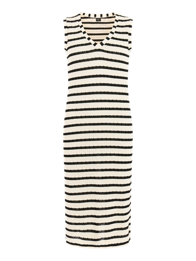 Protest PRTExotic Gestreepte jurk Kitoffwhite