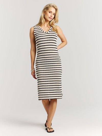 Protest PRTExotic Gestreepte jurk Kitoffwhite