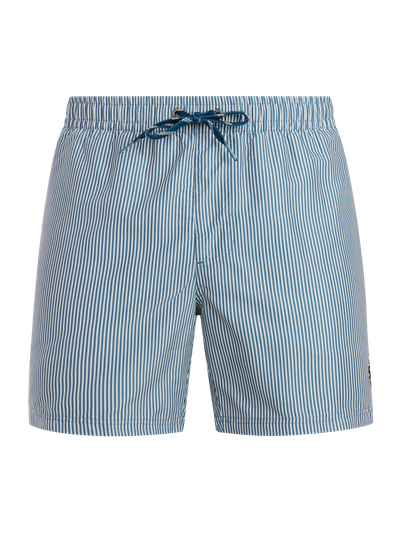 Protest PRTMarama Gestreepte korte zwembroek empire bleu