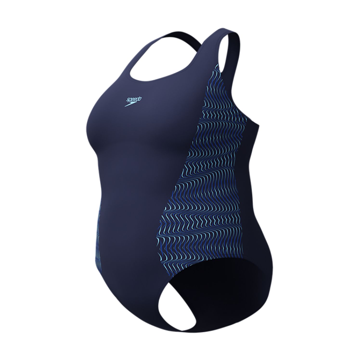 Speedo PLUS SIZE PLACEM MEDALIST 1P NAV/BLUE