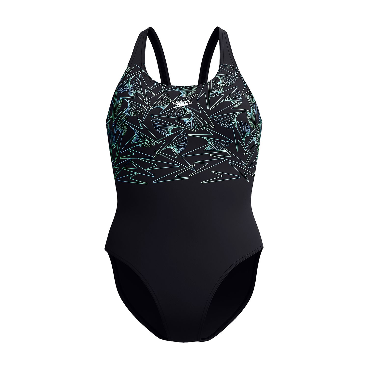 Speedo Badpak END+ Hyperboom black/green