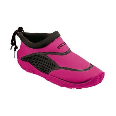 Beco waterschoenen roos/zwart