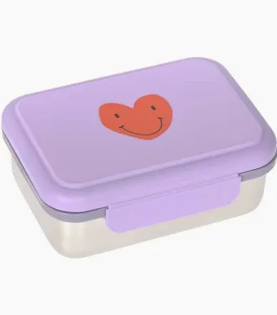 Lunch box stainless steel Rainbow green