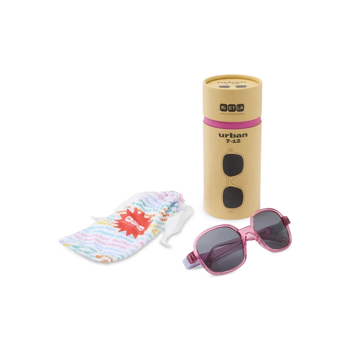 Zonnebril URBAN 4/7 Jaar - 7-12 Jaar pink