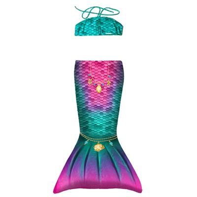 Zeemermin outfit XS 6-7 Jaar