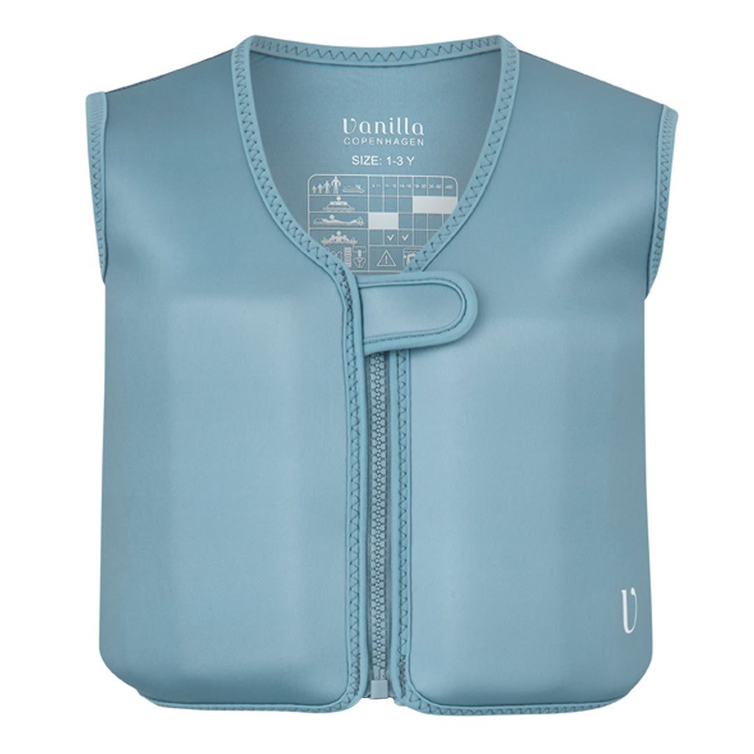 Zwemvest Neopreen bleu