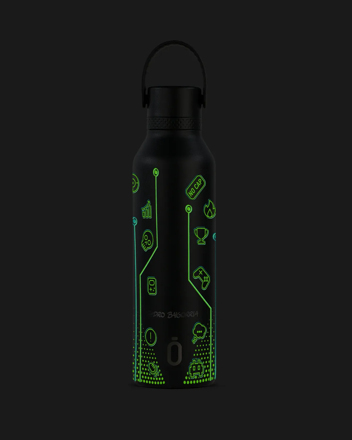 Runbott bottle Good game GLOW IN DE DARK 600ml MII