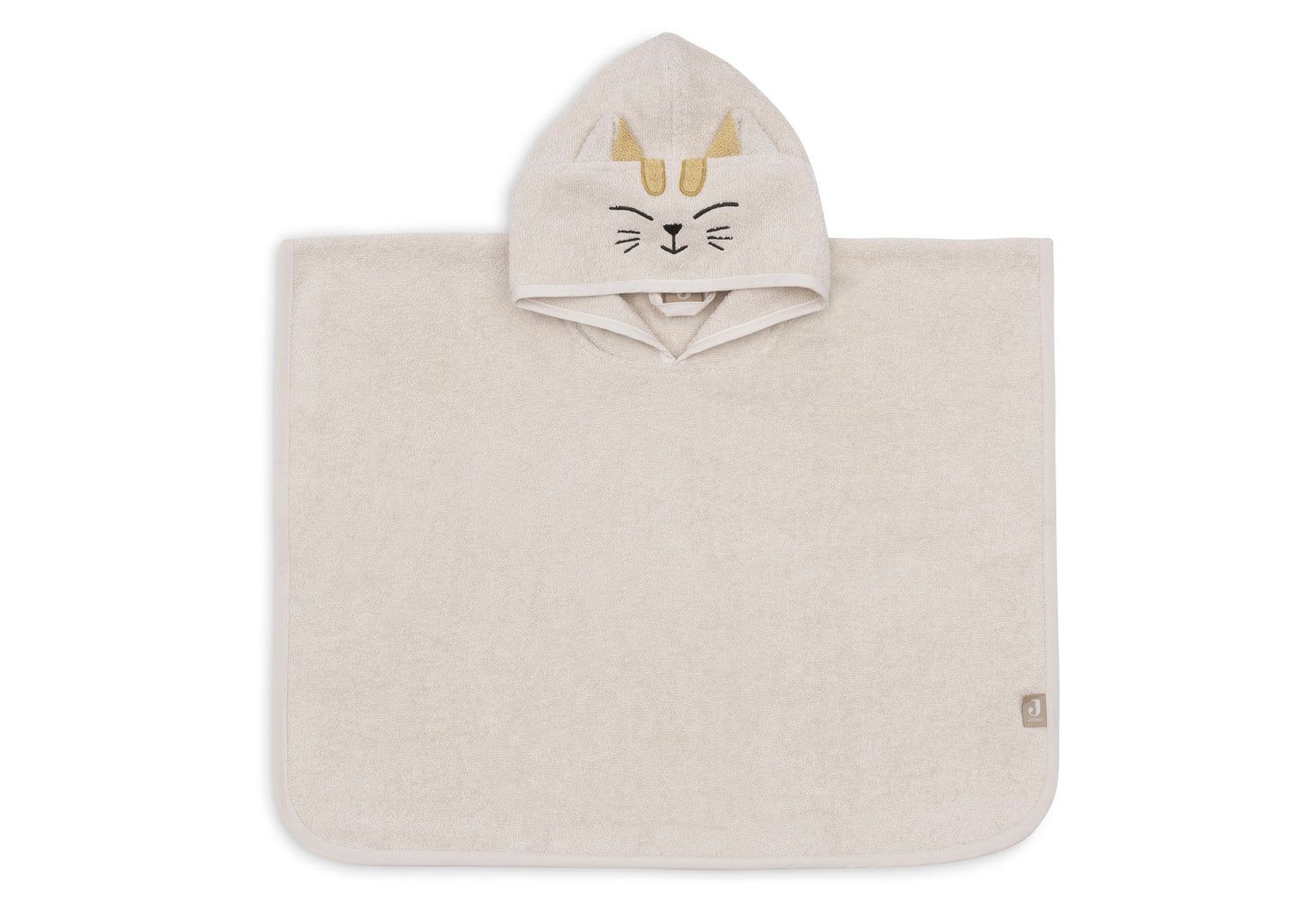 Jollein badcape charlie cat 75x75