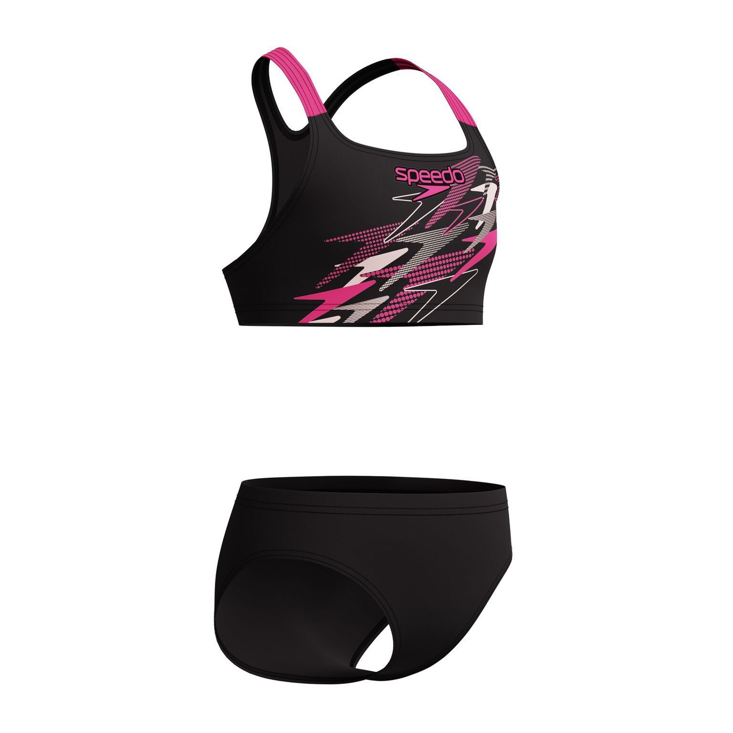 Speedo Bikini Medley logo black/pink