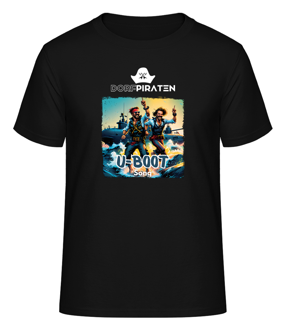 T-Shirt &quot;U-Boot Song&quot; schwarz (Lieferzeit 2-3 Wochen)