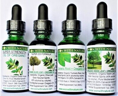 Oregano Power Pack. 4 Products. Free Shipping.