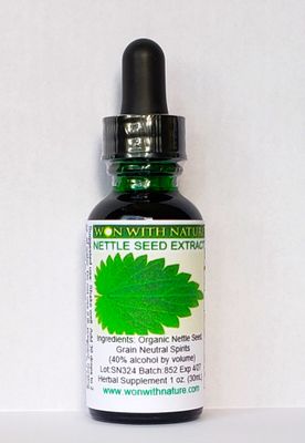 Nettle Seed Extract. Powerful Kidney Support. 1 Ounce Bottle. Free Shipping.