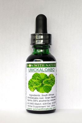 Umckaloabo Extract. Respiratory Support. Free Shipping.