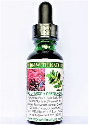 Pau 'd Arco - Oregano Oil. Buy 2, Get 1 Free. Free Shipping.