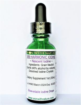 369 Harmonic Iodine.  Buy 2, Get 1 Free!  Free Shipping.