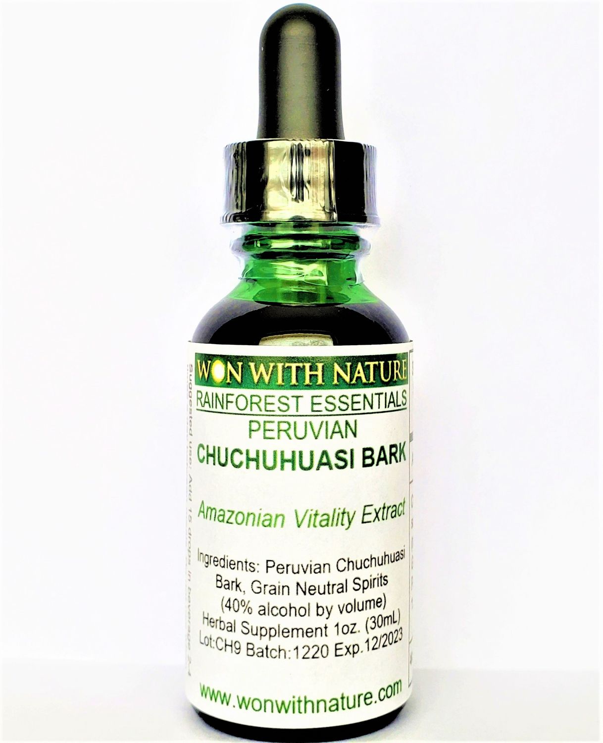 Chuchuhuasi Bark Extract.  Peruvian Energy/Skeletal Support. Buy 3 Get 1 Free. Free Shipping.